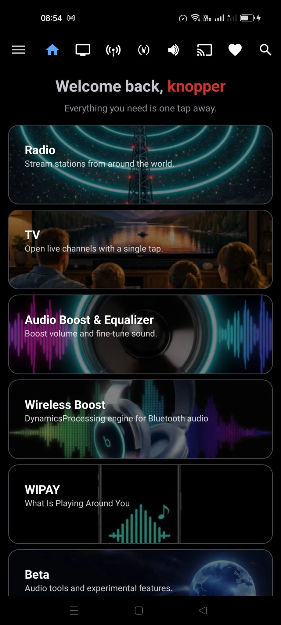 World TV and Radio Stations screenshot